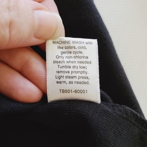 1138 * Pendleton Tank 100% Cotton Black Size M - Picture 5 of 7